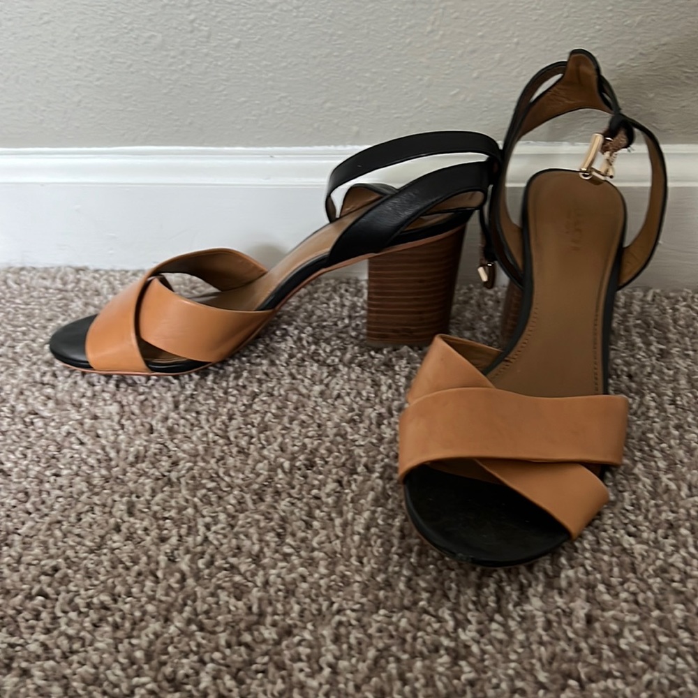 Coach Leather Sandals